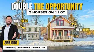 $99,000 Fixer-Upper Tour | 2 Houses on 1 Lot in Upstate NY