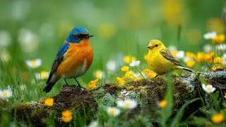 Piano Music Therapy and Chirping Birds Help Reduce Stress, Fatigue, Depression, Negativity 🎹🐦