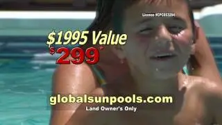 Global Sun Pools, Inc. sells pools for every budget!