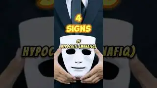 Top 4 Signs Of Hypocrite (Munafiq) | Spiritual Spark #top #sigma #hypocrite #trending #feed #shorts