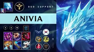 Anivia Support vs Elise - KR Diamond Patch 26.02