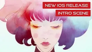 GRIS Game Reveal on iPhone, Intro Scene - New iOS Game, Fun App Games
