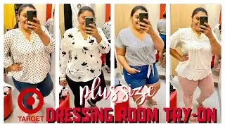 *PLUS SIZE* Target Try-on | In the dressing room | Melinda Willz