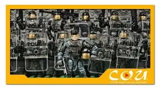 Моя коллекция фигурок Полицейских или обзор на набор - Mega Bloks HALO NMPD Customizer Pack