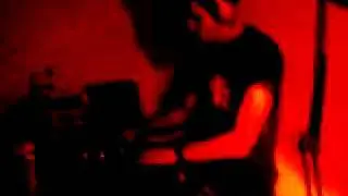 Disc Jockey ari 2004 recording session on vinyl