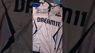 Signed jersey |Signed bat [Use code GT-KT7F21].download titans fam app. #ipl #iplrewards #gujarat
