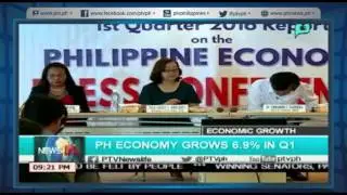 [NewsLife]  PH Economy grows 6.9% in Q1  [05|19|16]