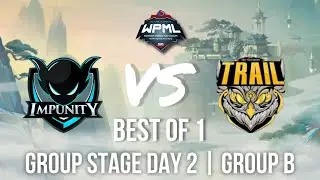 IMPUNITY KH VS SEE YOU SOON TRAIL WPML SEASON 2 - 2023 | GROUP STAGE DAY 2 | GROUP B