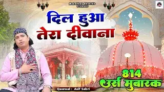 814 Urs Mubarak | Dil Hua Tera Diwana | Asif Sabri | Ajmer Sharif Urs Special Qawwali