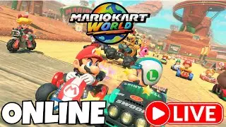 Mario Kart World AO VIVO | Subindo Rank, Corridas online🔥