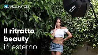 Ritratto beauty in esterno