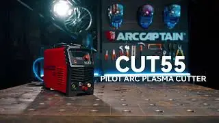 Arccaptain CUT55 Non-Touch Pilot Arc Plasma Cutter LED Display