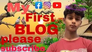 My first blog title😂🤣 Mini blog post India blogger Sahab #vlog #viral #10millionview #comedy #vlog 