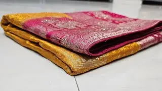 🔥शादी में पहनने वाली शानदार सिल्क साड़ी🔥silk saree# 9313419498#new saree collection#fancy saree#yt 
