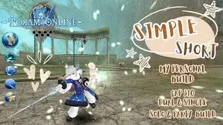 [Toram Online] Mononofu/Katana Simple Short Build Cap level 310 (DEX STR)