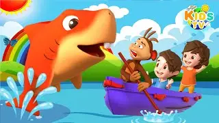 Kids Nursery Rhyme: Row Row Row Your Boat | Sing, Dance & Learn