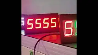 1.8 inch 4 digits LED digital tube display multi-color numbers