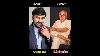 South Indian Telugu Actors Real life father and son #actor #father #sons #telugu #viral