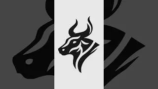 Buffalo Illustration in Inkscape #inkscape #illustration #speedart #art #digitalart #buffalo