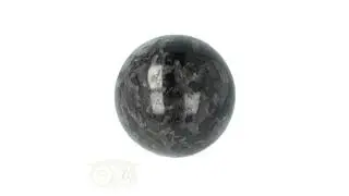 Gabbro Merliniet Bol  Nr 11 - &Oslash; 4.81 cm - Edelstenen bol kopen