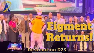 Figment Returns for a Disney D23 Singalong