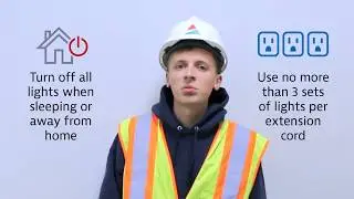 Safety Minute Monday | Christmas Lights