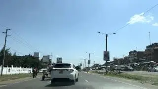 Торговый центр Руай, городская дорога, шоссе, дорожное движение, город Найроби, графство Кения, В...
