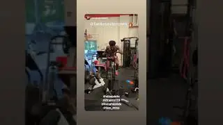Aljamain Sterling working hard on the bike