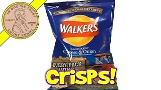 Walkers Unmistakably Cheese & Onion Crisps, UK Snack Sampler