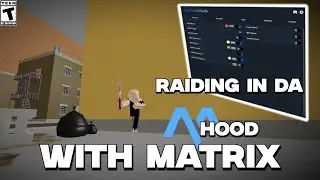 Рейд на сервер Da Hood с безумными конфигурациями Matrix