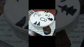 yellow cat face cake#shorts