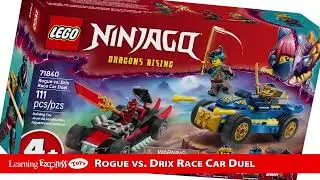 LF71840   NINJAGO Rogue vs  Drix Race Car Duel