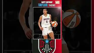 Happy birthday to Atlanta Dream rookie Taylor Thierry.
