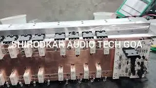 New project for 2000W power amplifier power output stage handmade module .