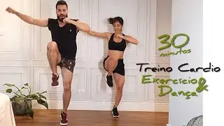 Cardio com exercícios e dança - 30 min