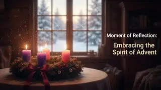 Moment Of Reflection: Embracing The Spirit Of Advent. 