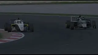 iRacing Motorsport Simulator - FIA F4 (fixed setups) -Barcelona Grand Prix - 15 min race