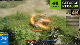 GeForce RTX 4080 + i9 10900k: Lost Ark | 4k120 | Benchmark