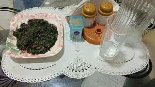 How to prepare moringa #food  #moringa 