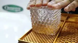 Ice Stamp Tray! Designer Ice In Seconds