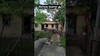 A visit to My Railway Quarter 🏠#indianrailways  #railwayquarters #westbengal  #howrahdivison #shorts