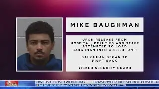Archer County man charged for assaulting hospital security guard