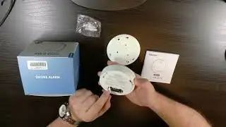 Detector de Humo con Soporte magn&eacute;tico, Set de 3 sensores de humo y de alarma antiincendios en red