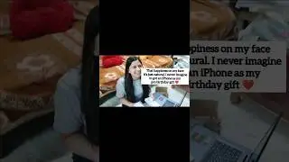 Unboxing iPhone 13🔥Pre Birthday Surprise Gift by my lil bro❤️Thanks bhai #viral #iphone #shorts #fmg