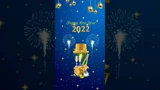 HAPPY NEW YEAR 2022 🍾 Whatsapp status || Welcome 2022 || PEKO CREATION #shorts