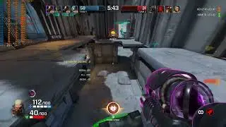 quake champions dark matter gun rocket launcher skin