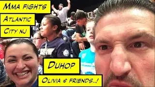 Duhop BRUTAL MMA FIGHTS TROPICANA HOTEL CASINO ATLANTIC CITY NJ VLOG