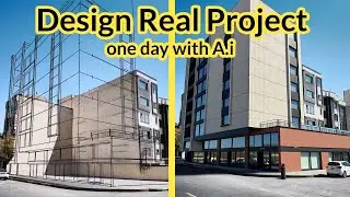 Ai for architecture design ( Design a real project from start to finish in one day)