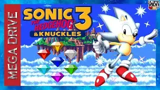 SONIC 3 & KNUCKLES | HYPER SONIC | FINAL VERDADEIRO | TODAS AS ESMERALDAS | ZERADO SEM MORRER!