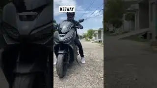 Keeway Veiste 300 maxi-scooter #shorts #shortvideo #keeway #hsmotovlogz